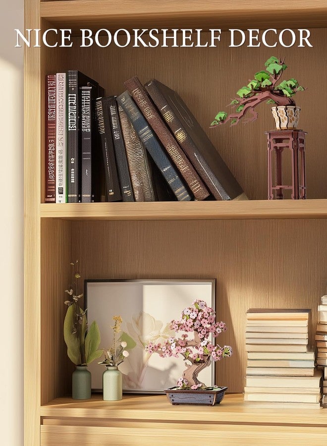 Rowood 3D Wooden Puzzles for Adults,DIY Pine Bonsai Tree Botanical Collection Building Set,Craft Kit Gift for Adults on Christmas Birthday ThanksgivingDay-Evergreen Pine Bonsai - Image 5